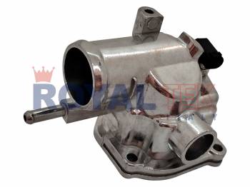 TERMOSTATO COMPLETO ROYALTEK MERCEDES BENZ C200 C220 E220 E270 - MOTORES CDI 2.2  2.7 3.2 - TEMPERATURA 87ro --- OEM A6462000015 6462000015 A6462000715 A6462001115 6462001115 6462000715 A6462030275 6462030275 6462000915 6462030075 A6462030075 A6462000915